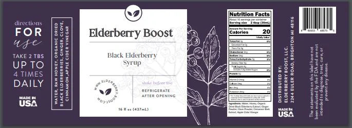 Elderberry Syrup 16 fl oz V77662
