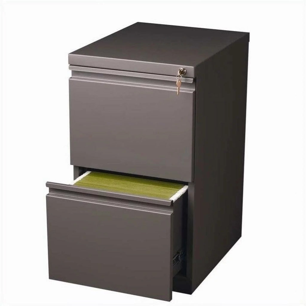 20" 2-Drawer Metal Mobile File Cabinet Q9810