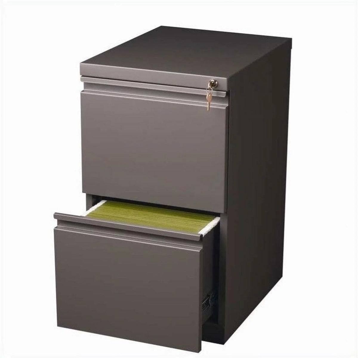 20" 2-Drawer Metal Mobile File Cabinet Q9810