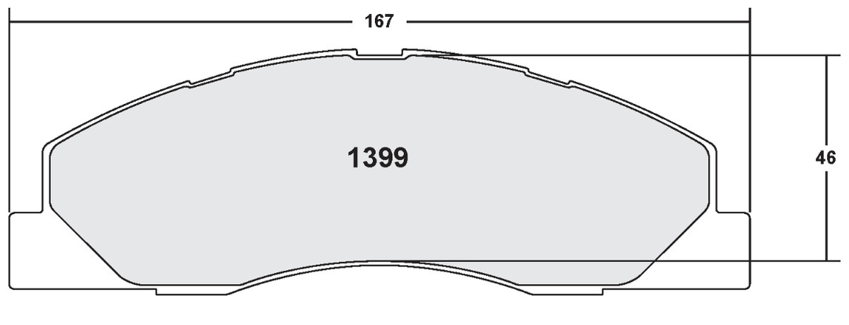 Front Disc Brake Pads A8476