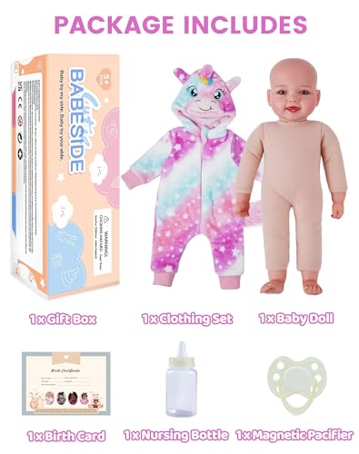 17inch Soft Body Baby Doll with Accessories M821