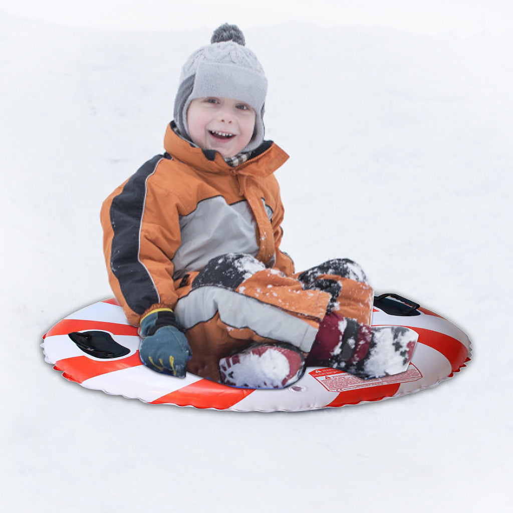 Inflatable Ski Ring with Reinforced Handles O4557