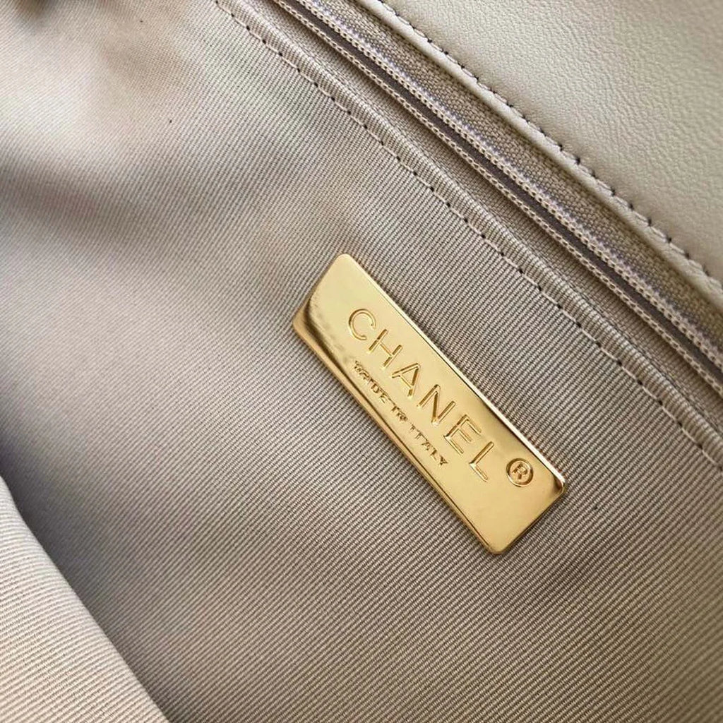 Beige Handbag O407