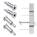 20Pack 1/8 Invisible Cable Railing Kit T316 Stainless Steel Cable Railing Hardware Z617