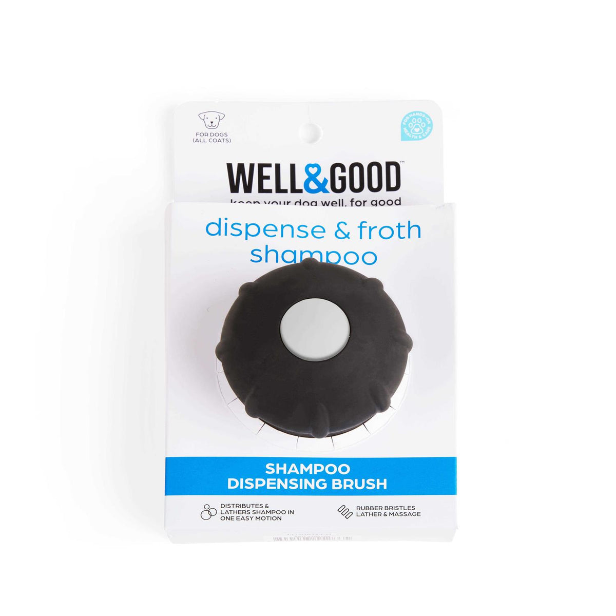 Curry Shampoo Dispensing Brush for Dogs L15461