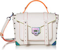 Optic White Medium Top-Handle Satchel G575100