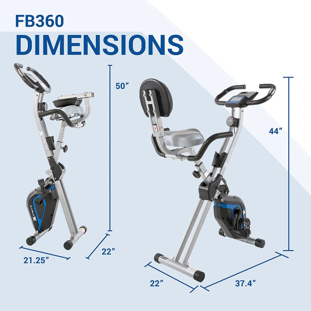 Compact Upright Folding Bike with Magnetic Resistance R57631