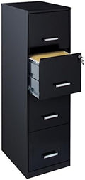 4-Drawer Metal File Cabinet F973