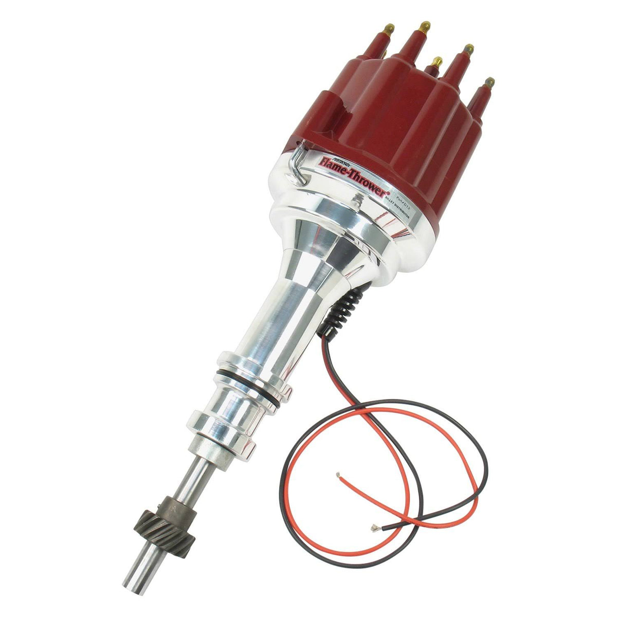 Red Male Cap Billet Distributor J5980
