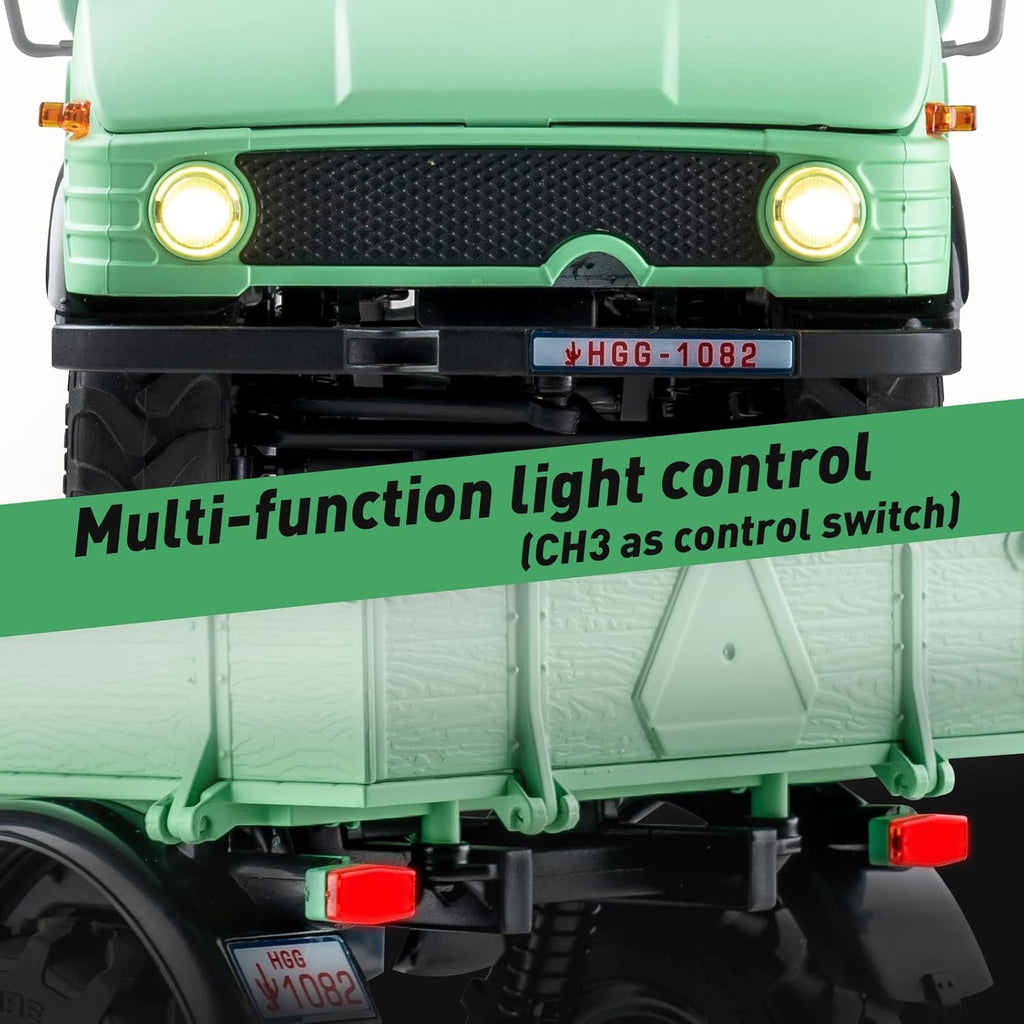 1/18 RC Crawler RTR 3-Ch 2.4GHz 4WD RC Car with LED Lights S893448