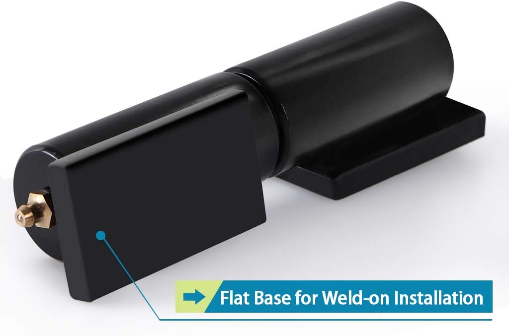 2-Set Weld-on Barrel Style Gate Hinge, 4400 Lbs, Pack of 2 V225
