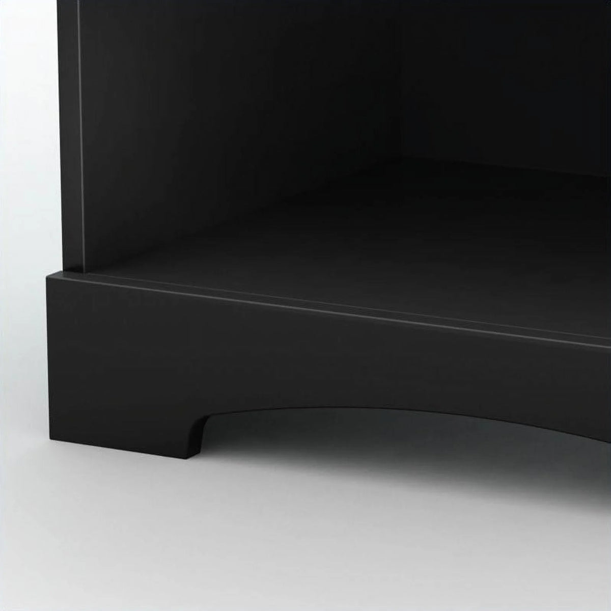 3-Piece Set with 2-Drawer Storage Platform Bed and 2 Nightstands Q674415