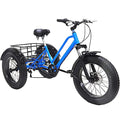 7 Speed 20 Inch Fat Tire Adult Tricycle with Shopping Basket M756