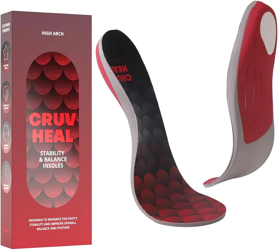 High Arch Support Orthotic Insoles for Work Boots R43180
