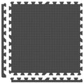 Grey Eva Foam Rubber Interlocking Floor Set W51607