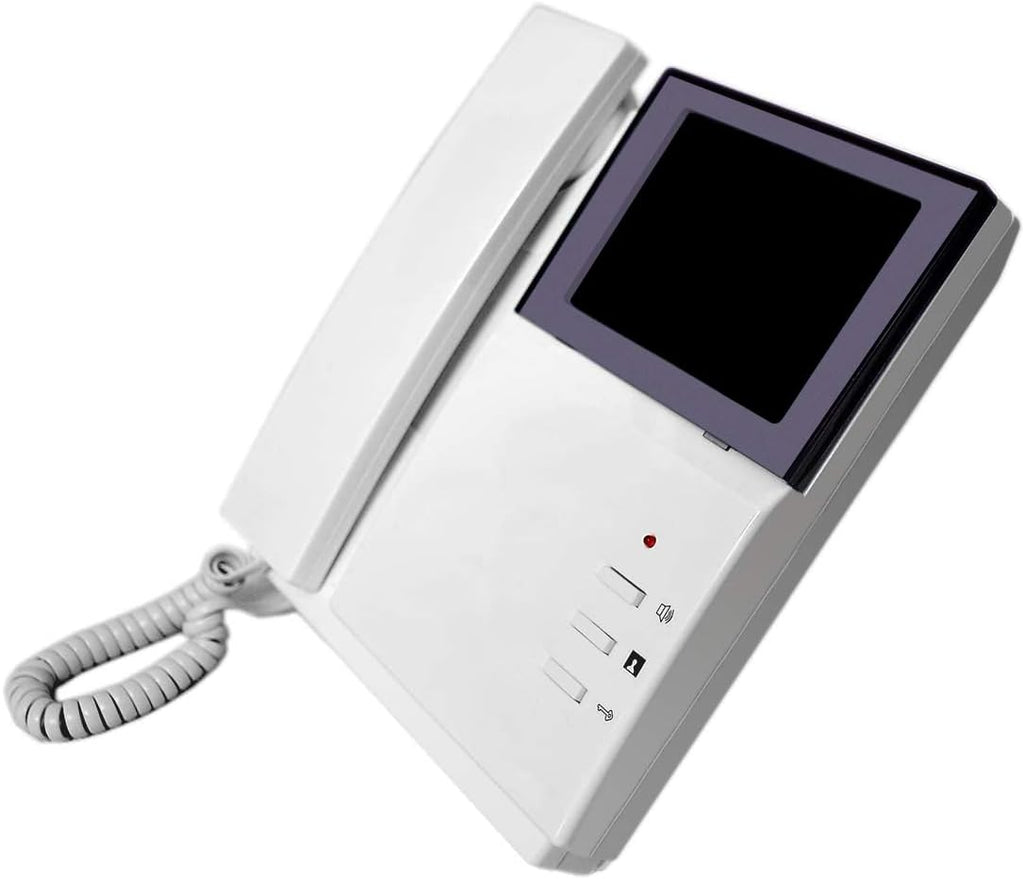 4.3 Inches Wired Video Door Phone System with LCD Monitor, IR Night Vision, Pack of 2 W893