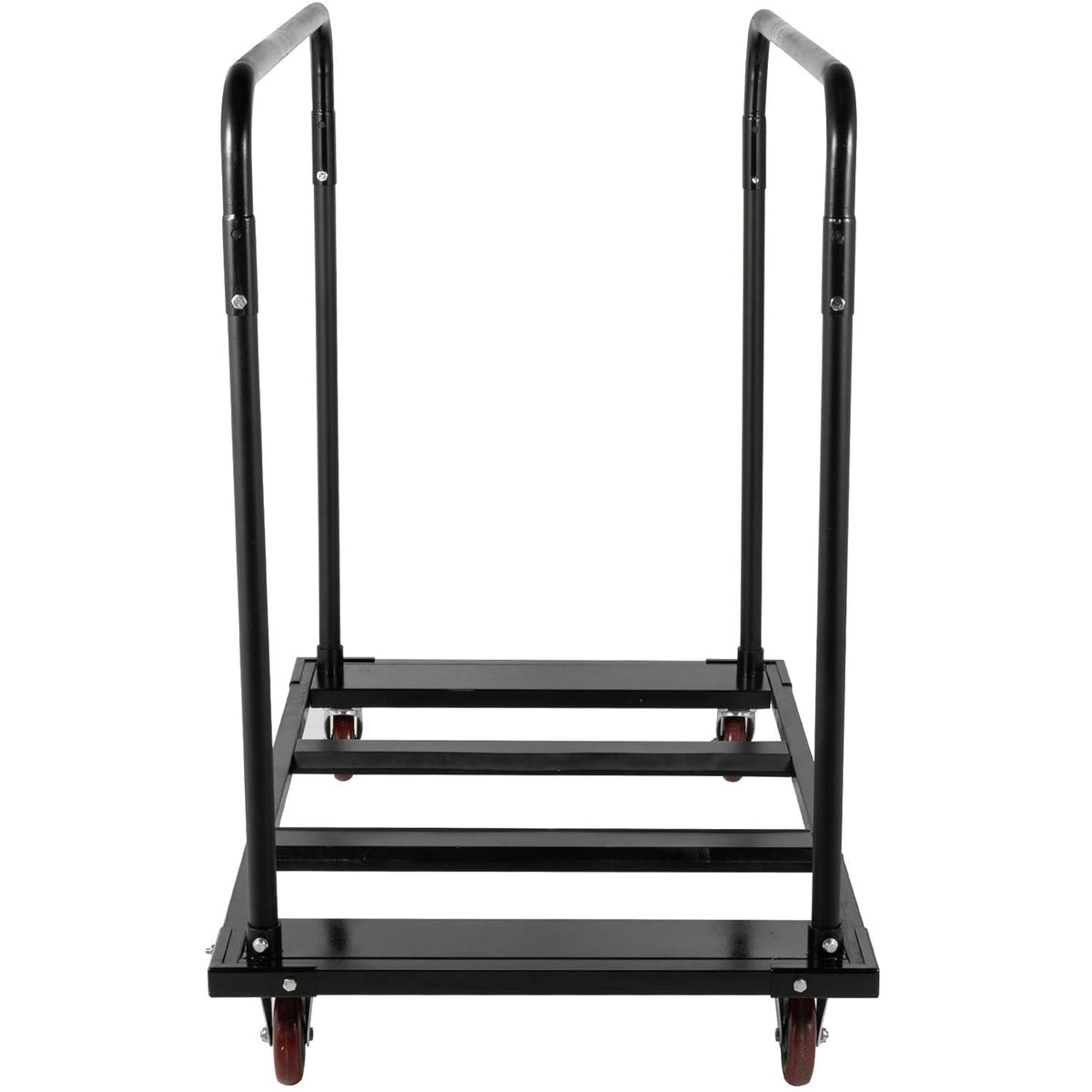Black Steel Frame Folding Table Cart T9157