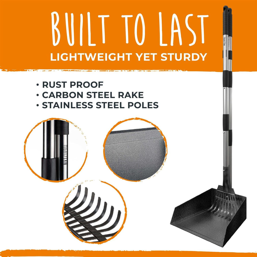 Dog Pooper Scooper and Rake Set F2627
