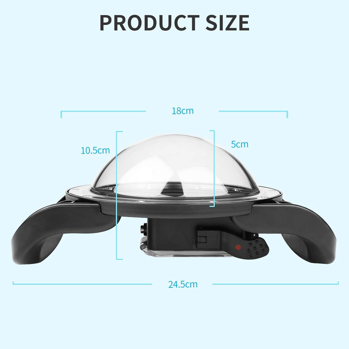 Dome Port Lens for GoPro Hero 9/10 Black Waterproof Case P946838