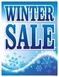 Winter Sale Window Sign Poster (25" x 33") Q831320