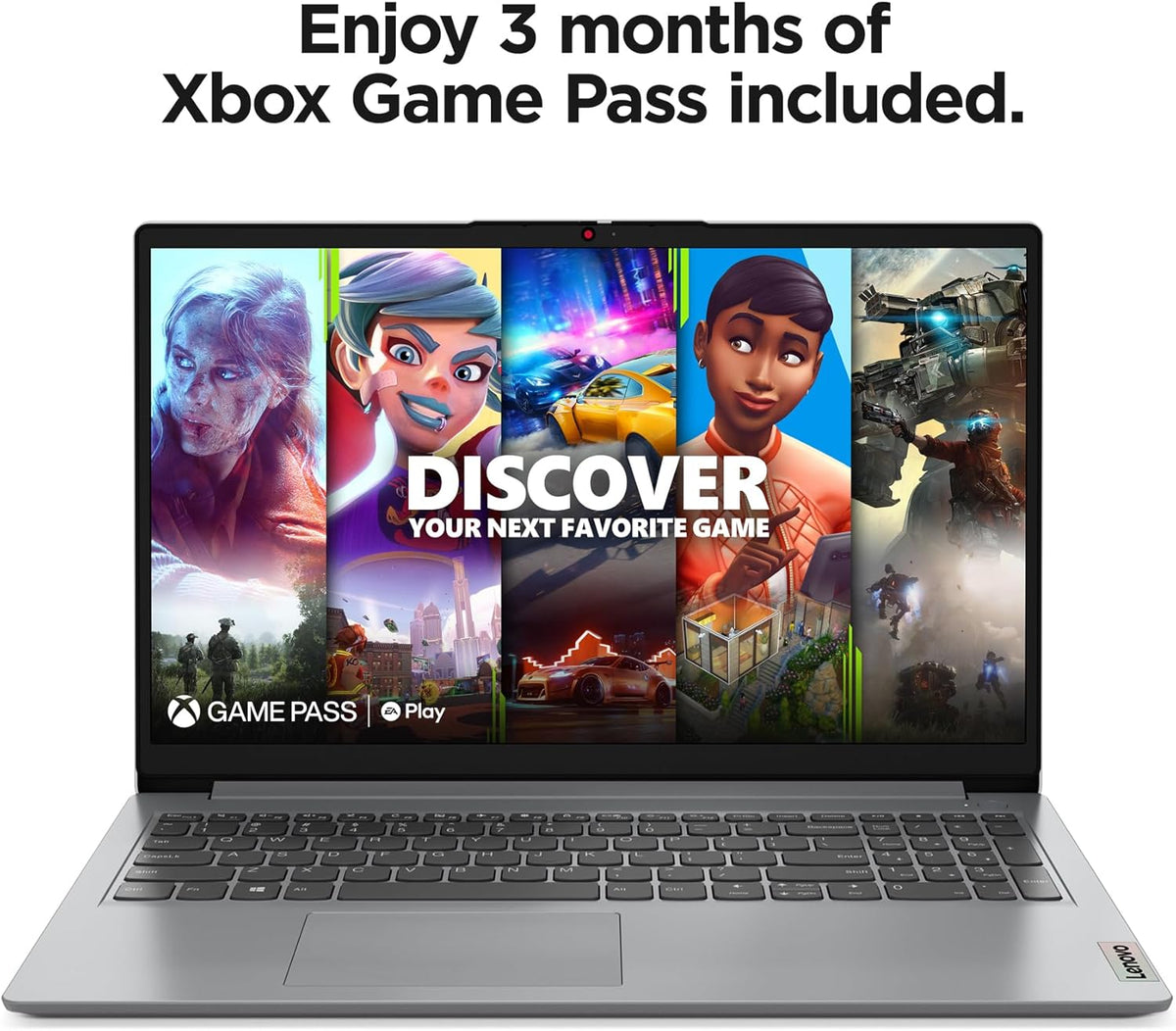 15.6" FHD Laptop with 4GB Memory 128GB Storage Intel Celeron N4500 Cloud Grey I192