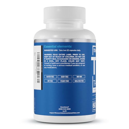 Male Health Supplement with Shoden Ashwagandha, Shilajit, DIM, 60 Caps V3584