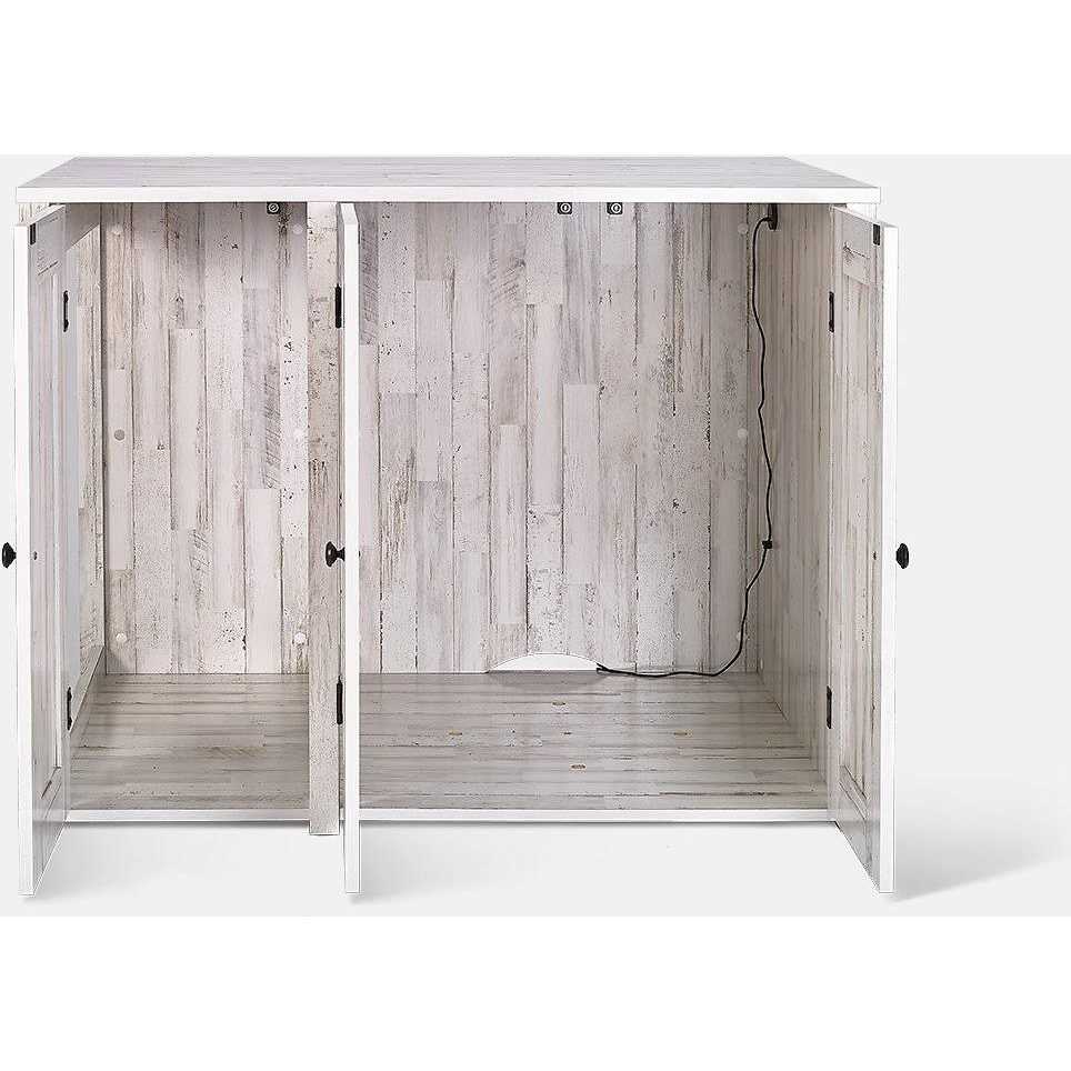 Cat Litter Box Credenza Cat Cabinet W8139