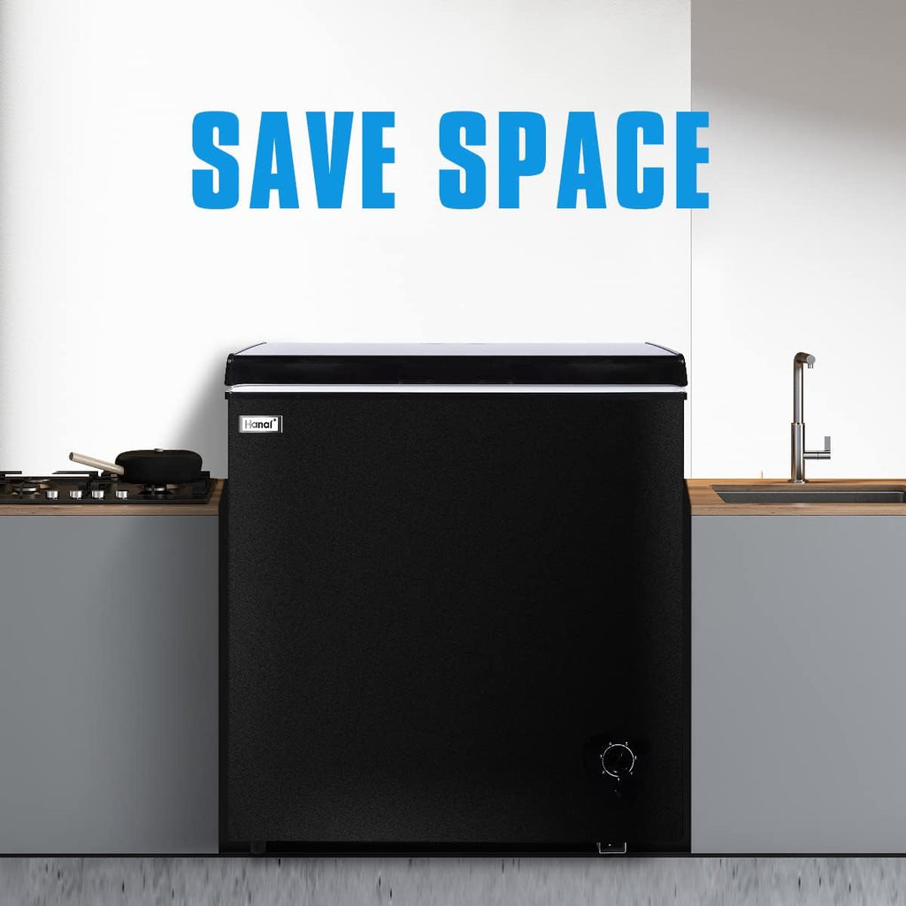 5.0 Cubic Top Open Door Chest Freezer with Removable Storage Basket S42146