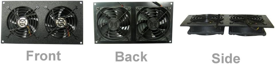 Programmable Thermal Controlled Cooling Kits (Oak, Dual 120mm) P45806