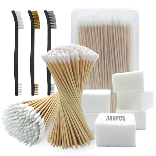 Gun Cleaning Supplies Case with Patches, Swabs, Cloth, and Brush K428102
