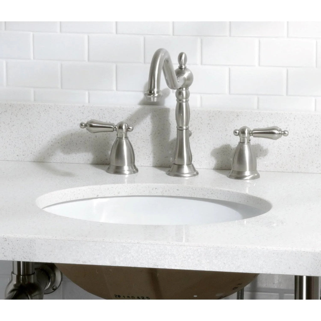 White Quartz 36-Inch Vanity Top with Undermount Sink H9512