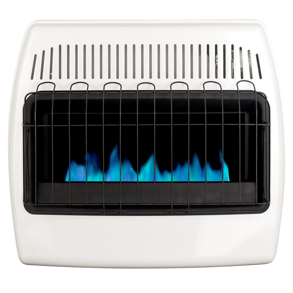 30,000 BTU Natural Gas Blue Flame Vent Free Wall Heater C674537
