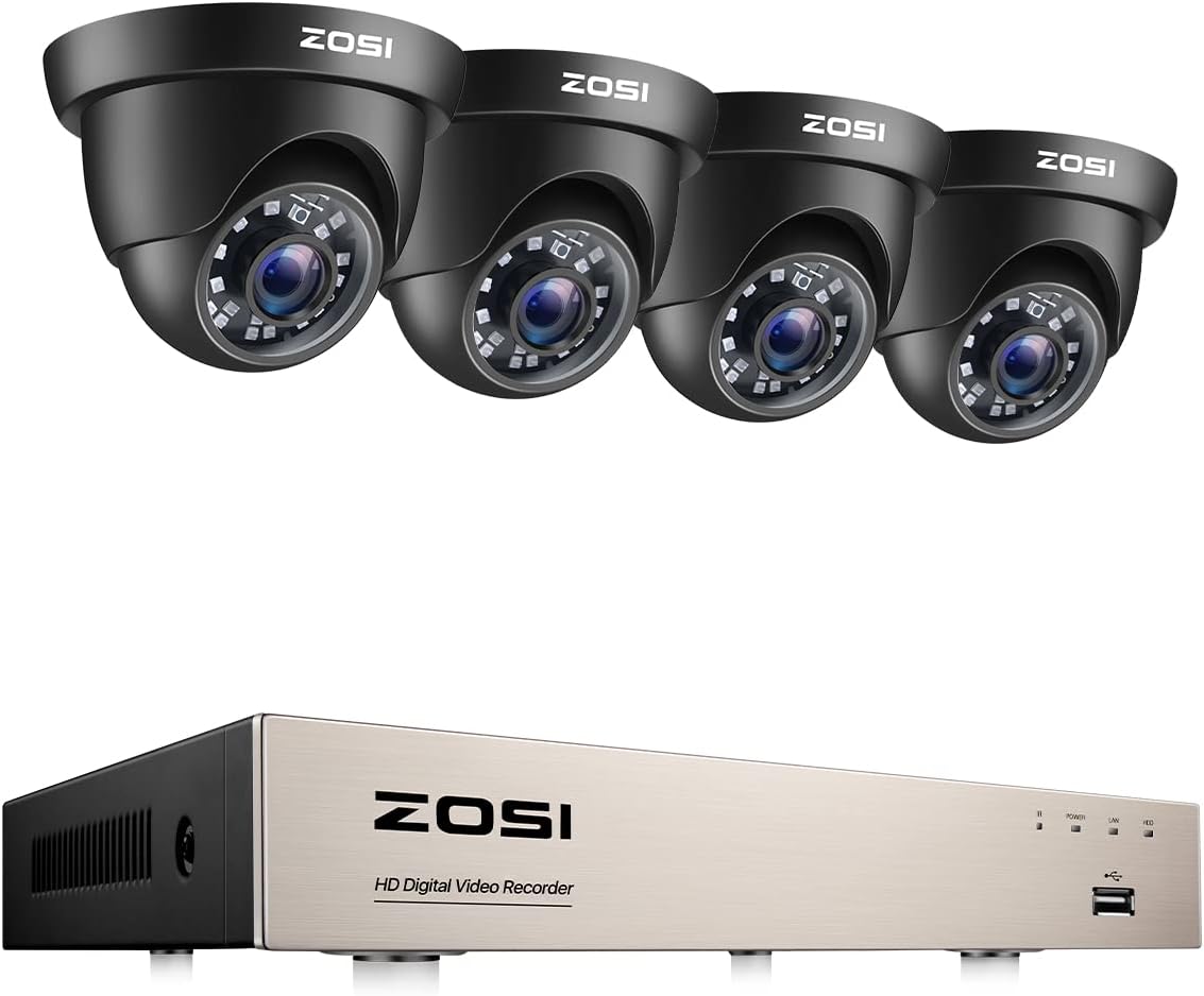 4 Pack 1080P Outdoor Indoor Security Cameras I8588