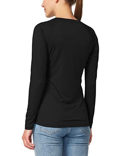 Women's UPF 50+ Sun Shirts Long Sleeve UV Protection Rash Guard Lightweight Quick Dry Hiking Tops F912