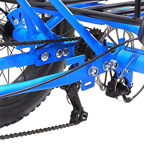 7 Speed 20 Inch Fat Tire Adult Tricycle with Shopping Basket M756