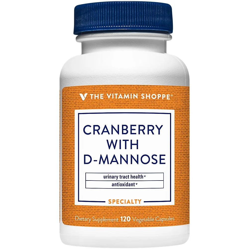 120 Vegetarian Capsules Cranberry with D-Mannose D2941