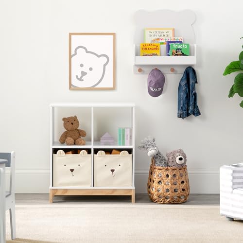 Bianca White Natural 4-in-1 Convertible Crib Y979