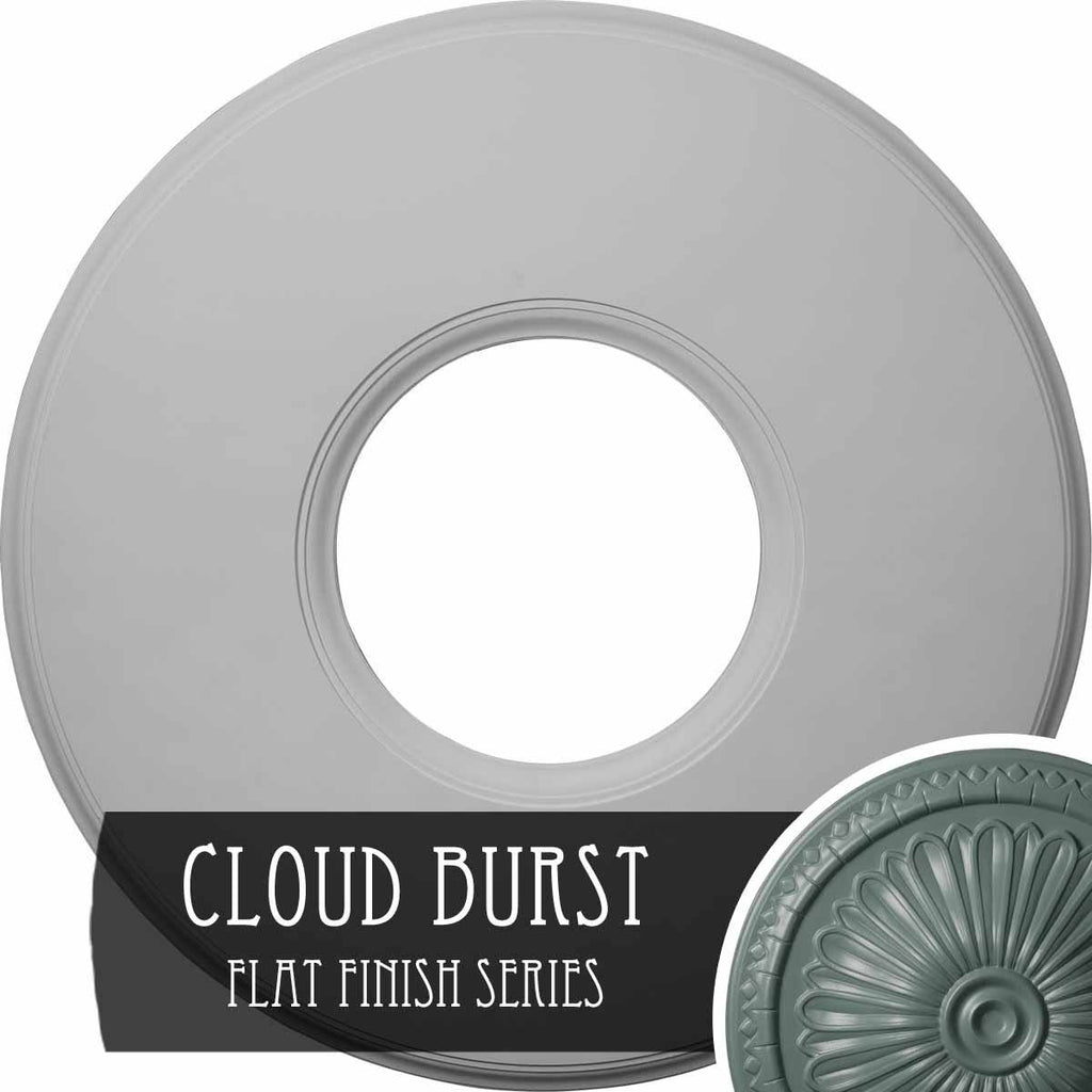 Deco Ceiling Medallion Hand-Painted Cloud Burst B511252