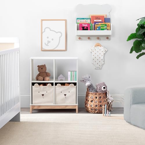 Bianca White Natural 4-in-1 Convertible Crib Y979