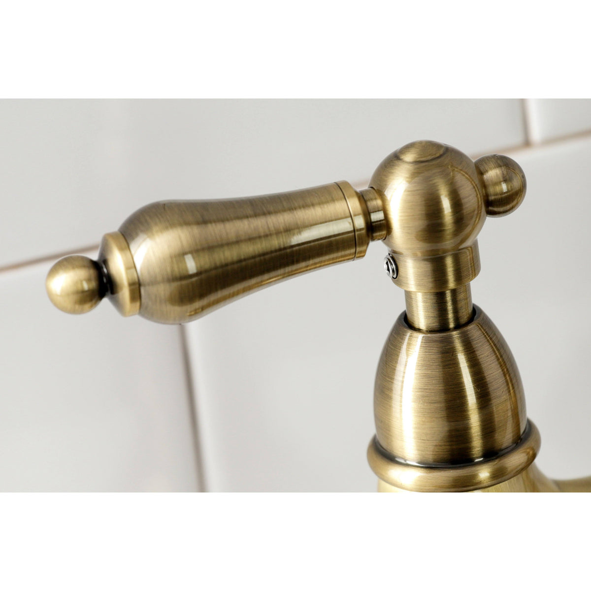 Kitchen Bridge Faucet with Brass Sprayer V194033