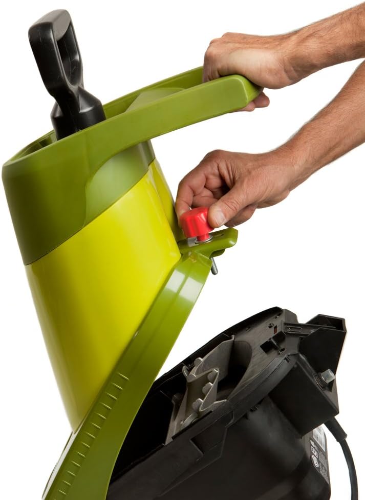 Electric Wood Chipper/Shredder, 14-Amp, 16:1 Reduction C258