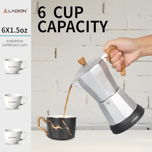 6 or 3cup Electric Espresso Coffee Maker P44283