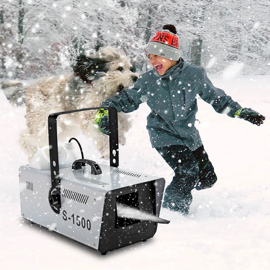 1500W Snow Machine Snowflake Maker with Wireless Remote R306
