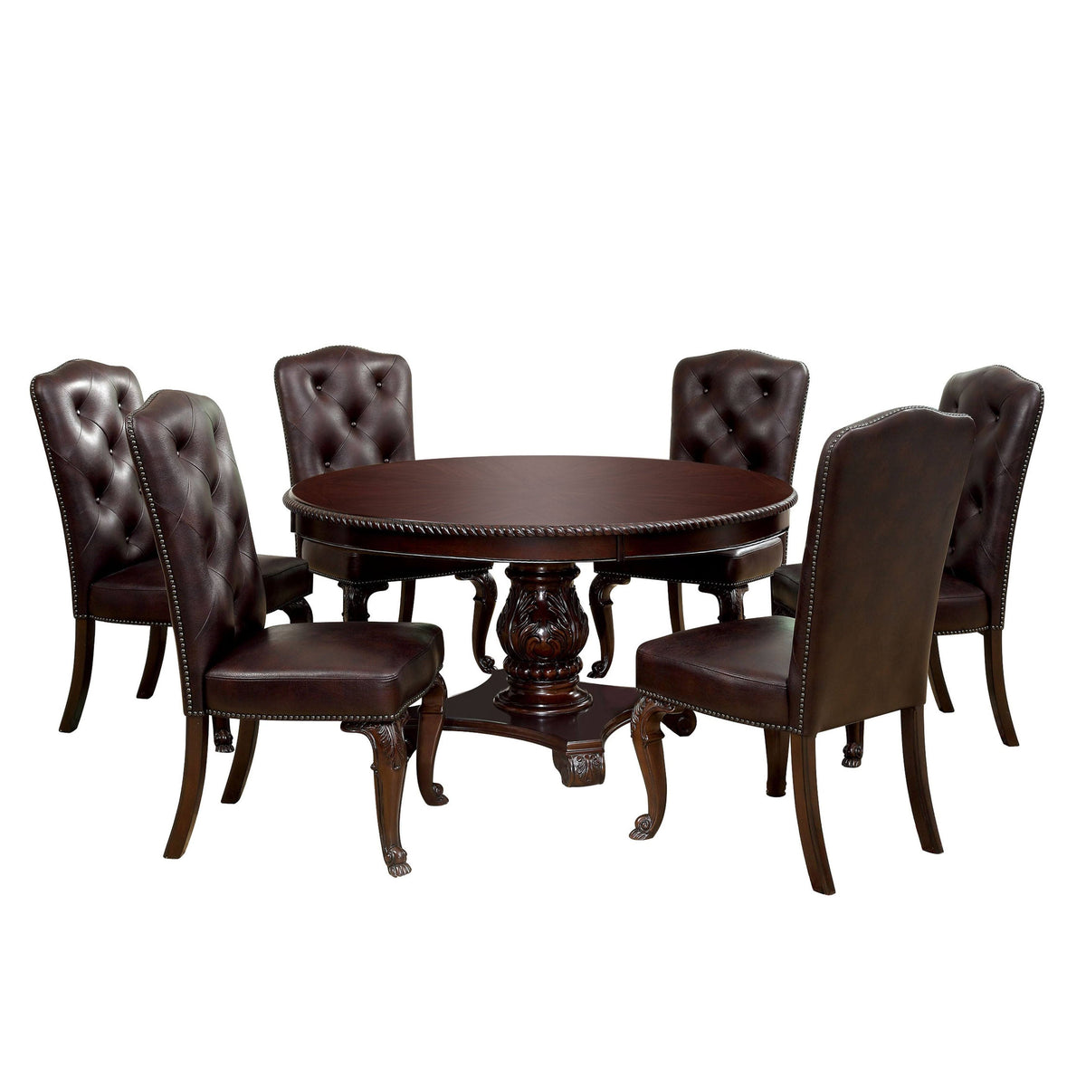 Cherry Dining Chairs Set of 2 Z95986