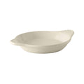 11 oz. Eggshell Round China Egg Dish - 12/Case B2188