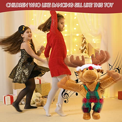 Animated Plush Rudolph The Red-Nosed Reindeer Stuffed Animal J143