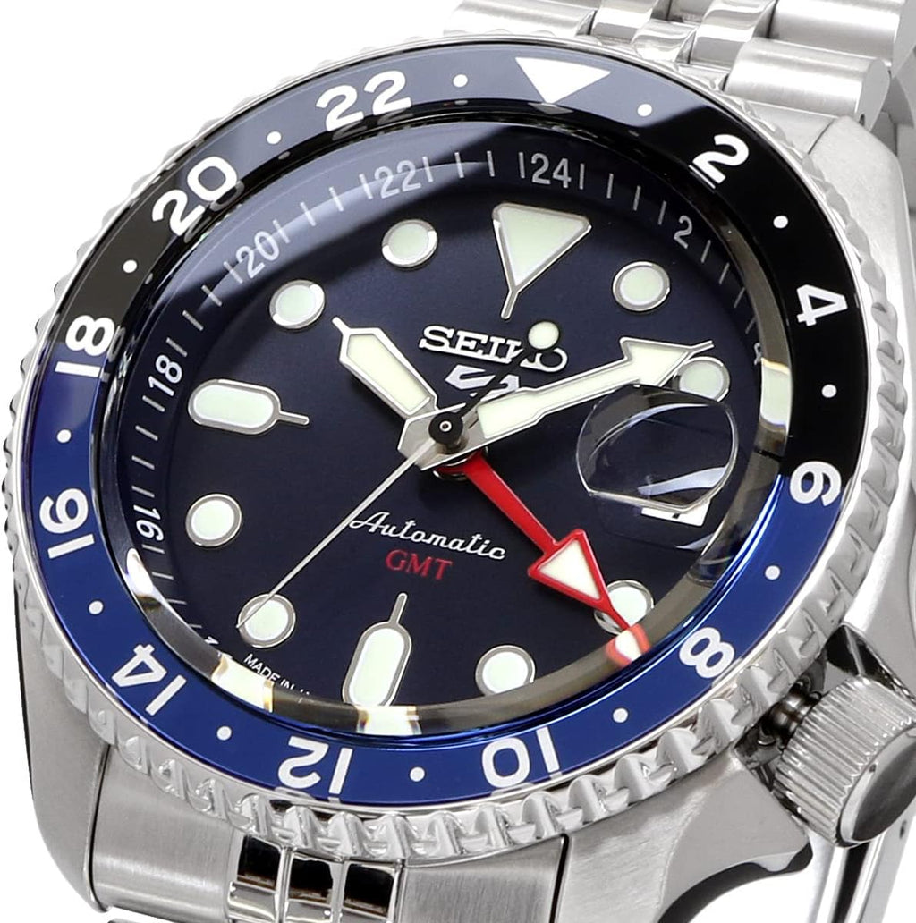 Blue Automatic Mechanical Wristwatch L5503