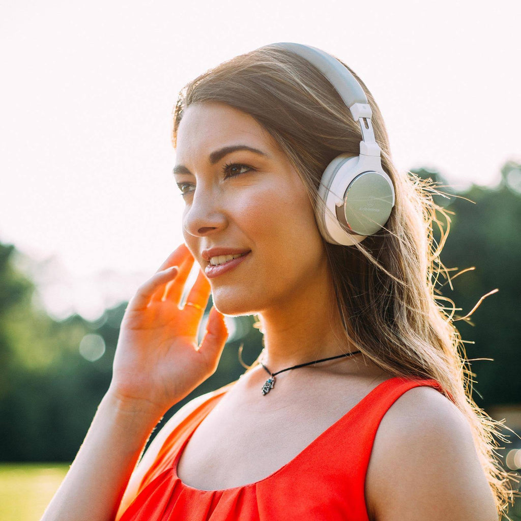 Wireless On-Ear High-Resolution Headphones White G309422