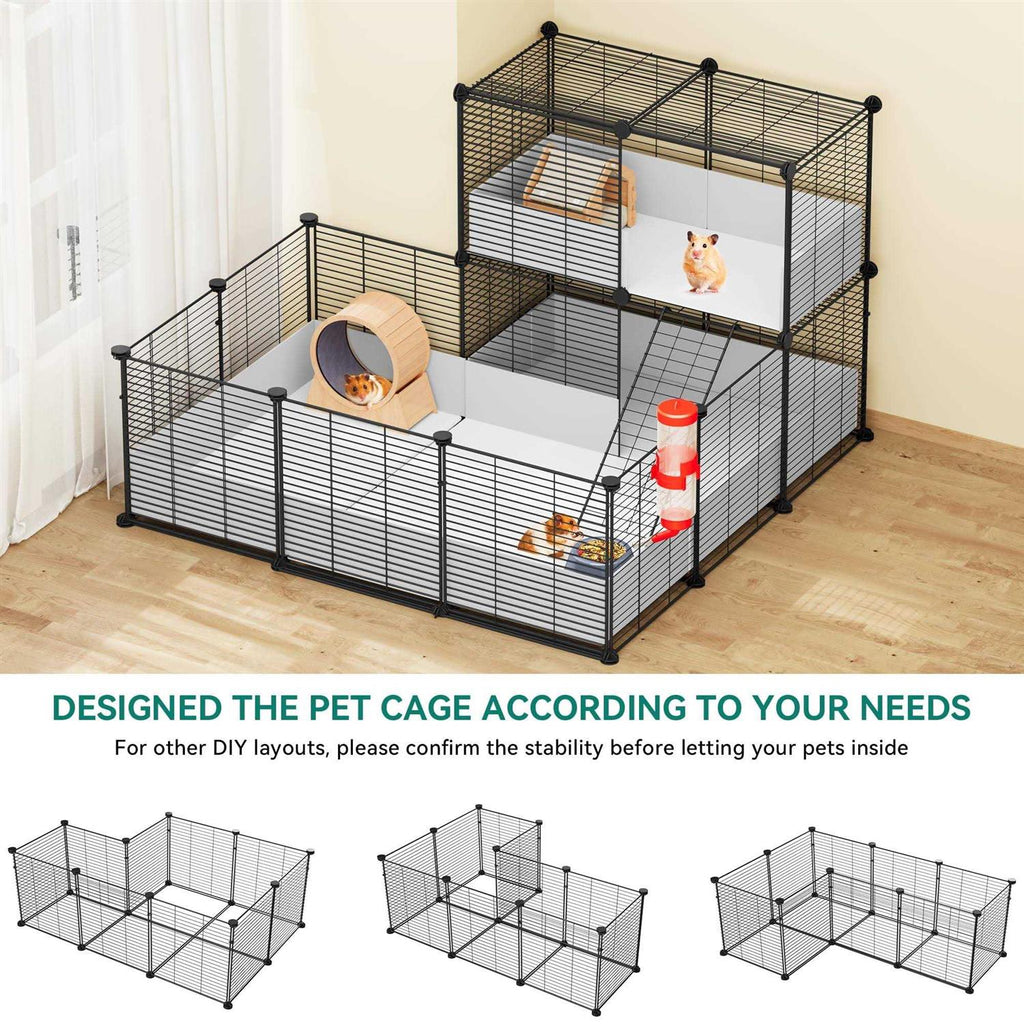 Guinea Pig Cage with Waterproof Plastic Liner T56956