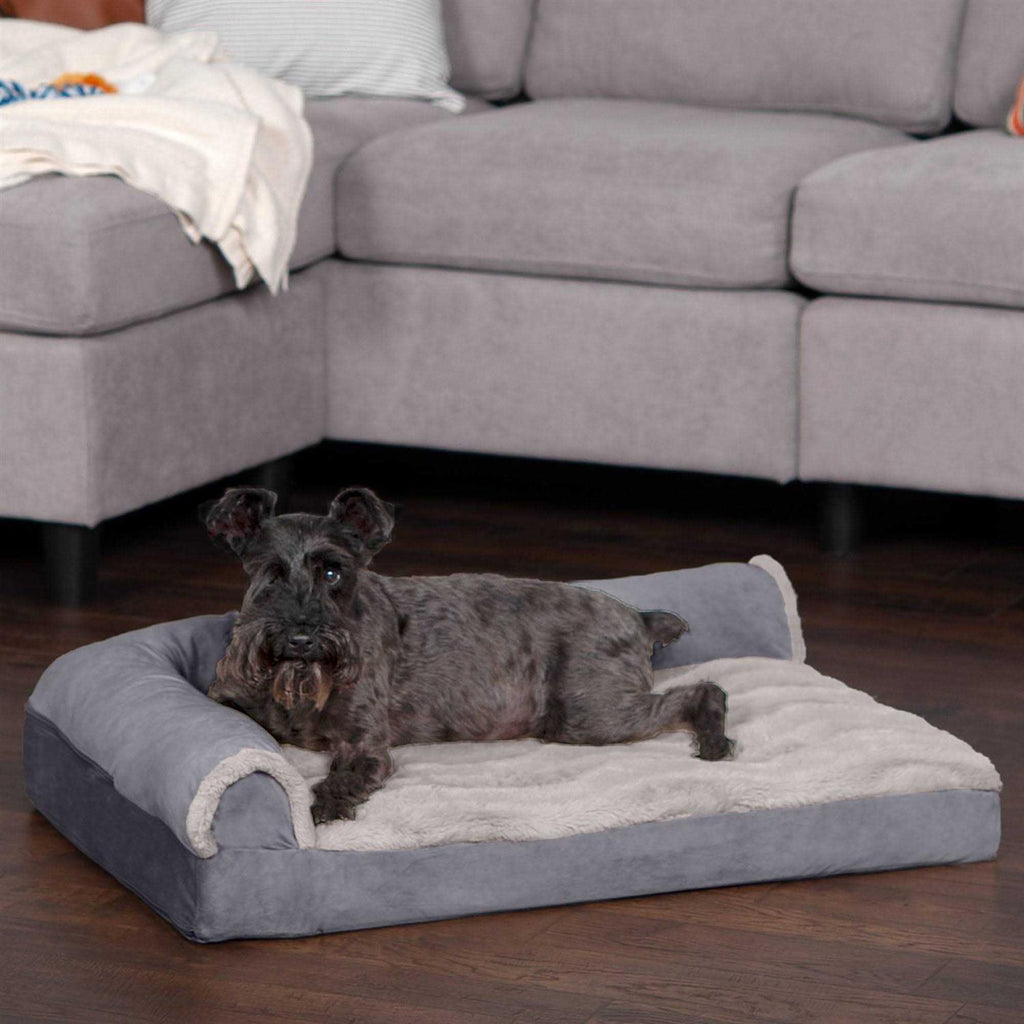 Velvet Chaise Lounge Dog Bed G283194